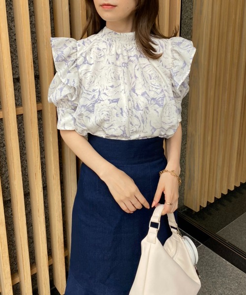 one after another NICE CLAUP（ワンアフターアナザーナイスクラップ）の「Backリボンマーメイドスカート（スカート・レディース・ブラック/モカ/ネイビー/イエロー・SMALL/MEDIUM）」の21枚目の写真