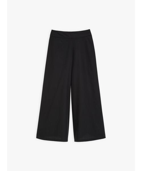 agnes b.(アニエスベー)の「UBL1 PANTALON ワイドパンツ(その他パンツ・レディース・ブラック・40/38/36)」の7枚目の写真