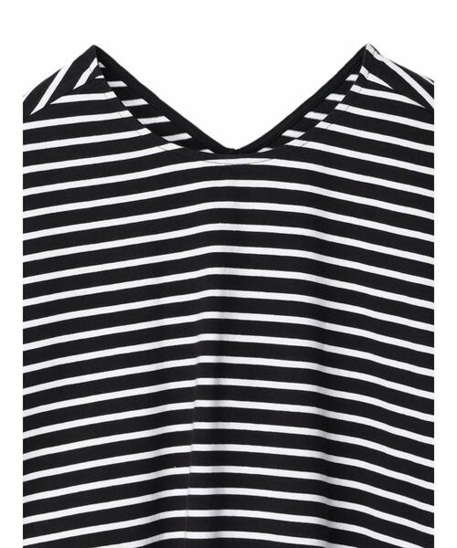 AMERICAN HOLIC（アメリカンホリック）の「袖コンシャスボーダーカットプルオーバー（Tシャツ/カットソー・レディース・ブラック/オフホワイト/グリーン/その他7/ブラック系その他4・M/L）」の11枚目の写真