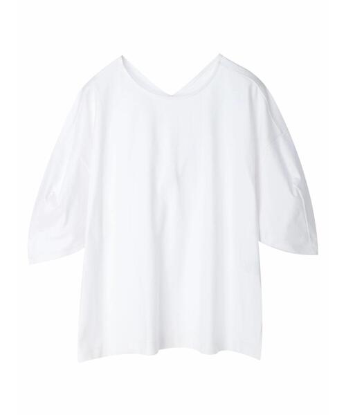 AMERICAN HOLIC（アメリカンホリック）の「袖コンシャスボーダーカットプルオーバー（Tシャツ/カットソー・レディース・ブラック/オフホワイト/グリーン/その他7/ブラック系その他4・M/L）」の17枚目の写真