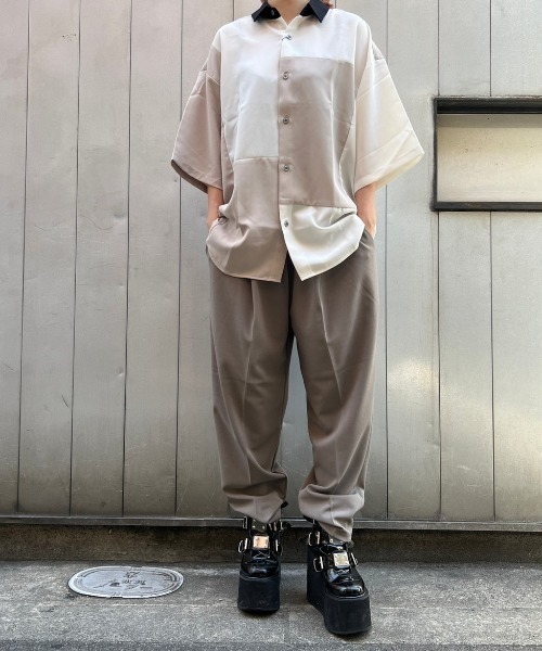 AZIONE（アジオネ）の「AZIONE/アジオネ/テーパードパンツ（その他パンツ・メンズ・ブラック/ブラウン/グレー/ブルー・MEDIUM/LARGE）」の9枚目の写真