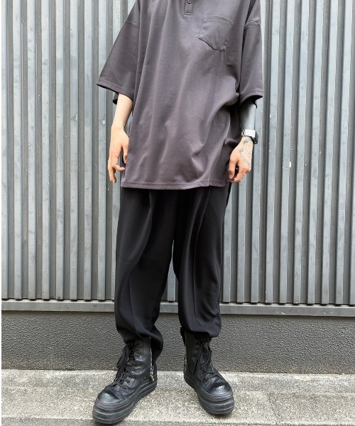 AZIONE（アジオネ）の「AZIONE/アジオネ/テーパードパンツ（その他パンツ・メンズ・ブラック/ブラウン/グレー/ブルー・MEDIUM/LARGE）」の12枚目の写真