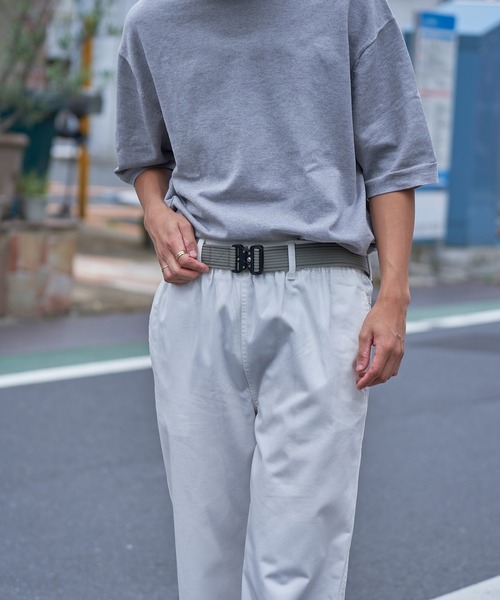 SETUP7（セットアップセブン）の「【SETUP7】ミリタリーコブラベルト KNF（ベルト・メンズ・ブラック/カーキ/グレー/ベージュ・FREE）」の6枚目の写真