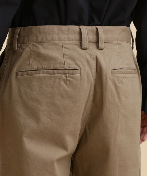 NANO universe（ナノユニバース）の「LB.04/ストレッチテーパードチノショーツ（チノパンツ・メンズ・ベージュ/ブラック/ネイビー・S/M/L/XL）」の12枚目の写真