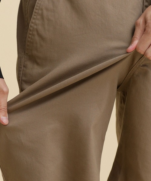 NANO universe（ナノユニバース）の「LB.04/ストレッチテーパードチノショーツ（チノパンツ・メンズ・ベージュ/ブラック/ネイビー・S/M/L/XL）」の14枚目の写真