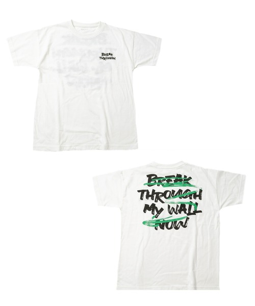 セール】天竺・ドロップショルダーグラフィティロゴ半袖Tシャツ(T セール】天竺・ドロップショルダーグラフィティロゴ半袖Tシャツ(T