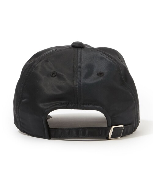 LOVELESS(ラブレス)の「RAMPONIスタッズ ナイロンキャップ(キャップ・メンズ・ブラック・FREE)」の3枚目の写真