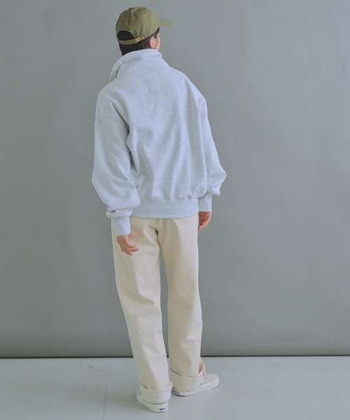 khaki（カーキ）の「「KHAKI / カーキ」HALF ZIP SWEAT SHIRTS（スウェット）」 WEAR