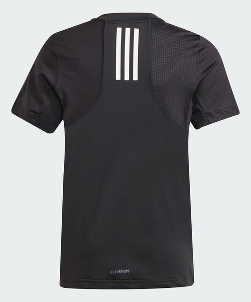 adidas（アディダス）の「XFG AEROREADY スリム スポーツ 半袖Tシャツ / アディダス（キッズ/子供用）（Tシャツ/カットソー・キッズ・ブラック×ホワイト/ホワイト×ブラック・160/140/130/150）」の8枚目の写真