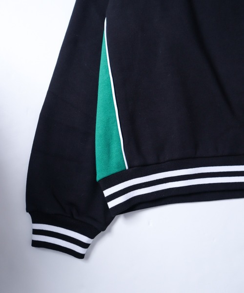 VISION STREET WEAR(ヴィジョンストリートウェア)の「VISION STREET WEAR リブラインアーチロゴワッペン/スケボー刺繍 トレーナー(スウェット・メンズ・ライトグレー/ブラック/パープル/ブラウン/グリーン/グレー系その他/チャコール・LL/M/L)」の14枚目の写真