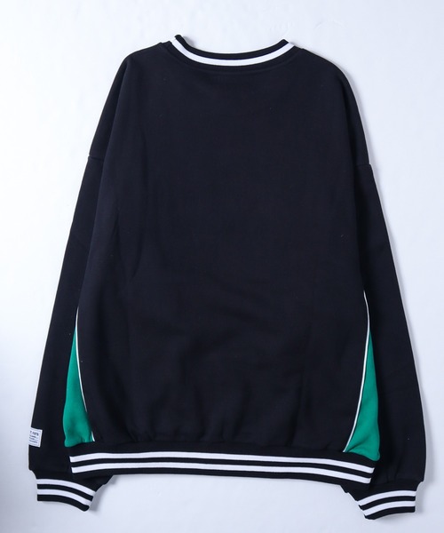 VISION STREET WEAR(ヴィジョンストリートウェア)の「VISION STREET WEAR リブラインアーチロゴワッペン/スケボー刺繍 トレーナー(スウェット・メンズ・ライトグレー/ブラック/パープル/ブラウン/グリーン/グレー系その他/チャコール・LL/M/L)」の9枚目の写真