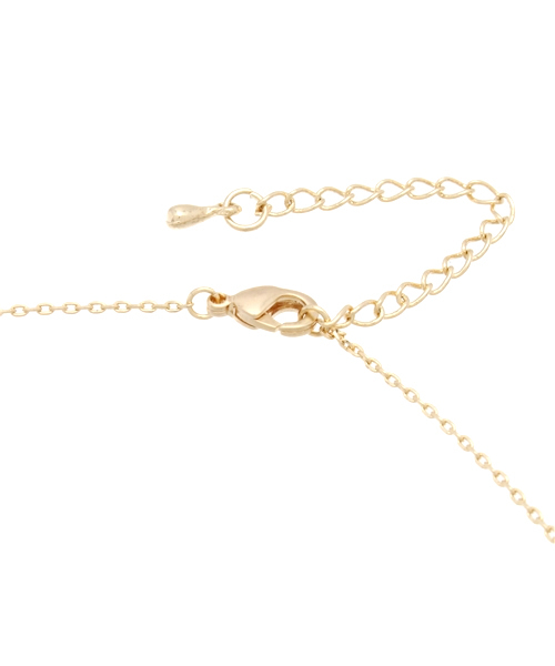 Fun & Daily(ファンアンドデイリー)の「F&D : コットンパールネックレス(ネックレス・レディース・ホワイト・FREE)」の3枚目の写真