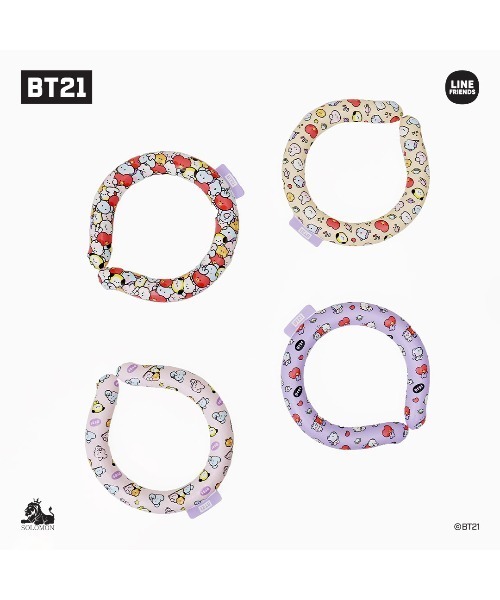 CREARE -LINO-（クレアーレリノ）の「【BT21】ISU COORING(アイス クーリング ) クーリングネックチューブ 28℃（アウトドアグッズ・レディース・ベージュ/パープル/ピンク/その他・M）」の14枚目の写真