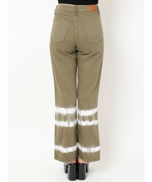 EVRIS（エヴリス）の「ブリーチカラーデニムパンツ（デニムパンツ・レディース・カーキ/マスタード・SMALL/MEDIUM）」の10枚目の写真