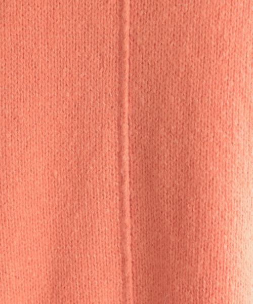 ANGIE（アンジー）の「配色リンキングVネックニットカーディガン（カーディガン/ボレロ・レディース・ピンク/ライム/オレンジ/アイボリー/ライトパープル・FREE）」の14枚目の写真