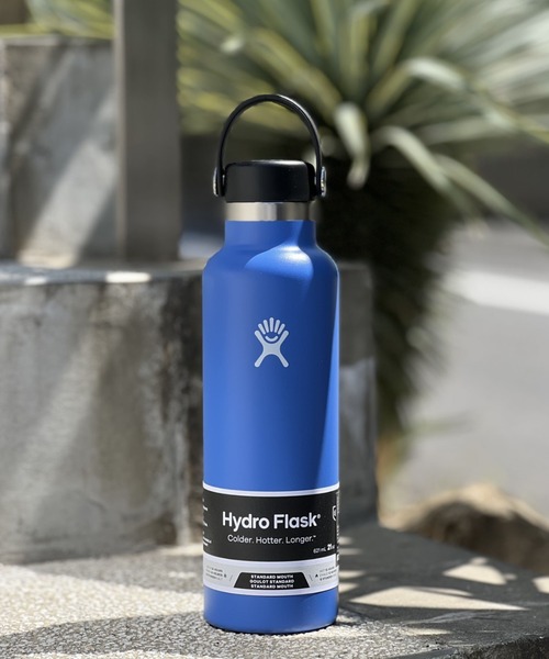 HYDRO FLASK（ハイドロフラスク）の「【Hydro Flask】HYDRATION 21oz STANDARD MOUTH（水筒・メンズ・ライトイエロー/コバルトブルー/ブラック/サックスブルー/グレー/ホワイト/オレンジ/オリーブ/パープル/ブルー/ピンク/チェリーピンク/ライトオレンジ系/ライトグリーン/ターコイズブルー/インディゴブルー/レッド/ダークオレンジ/ライラック/スカイブルー/ダークグリーン/セージグリーン/ライトピンク/チャコールグレー/ロイヤルブルー/ラベンダー/テラコッタ・FREE）」の16枚目の写真