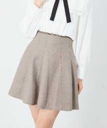 BACK ZIPハイウエストフレアーSK