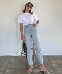 CHERI since1985 | ハイウェストテーパードデニムパンツ(デニムパンツ)