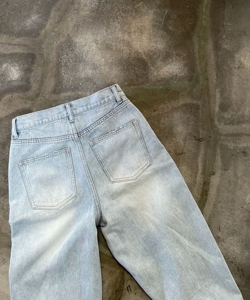 CHERI since1985(シェリ)の「ハイウェストテーパードデニムパンツ(デニムパンツ・レディース・ブルー・S/M)」の5枚目の写真