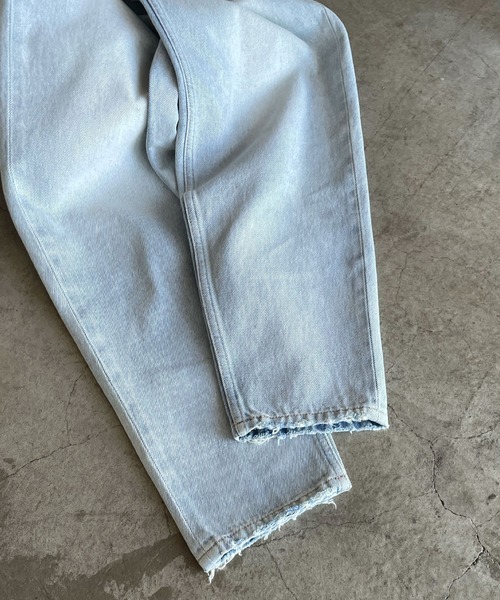 CHERI since1985(シェリ)の「ハイウェストテーパードデニムパンツ(デニムパンツ・レディース・ブルー・S/M)」の7枚目の写真