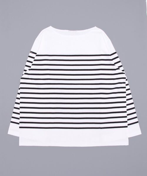 LEMINOR（ルミノール）の「【Le minor/ルミノア】 MAXIMUM T（Tシャツ/カットソー・レディース・サーモンピンク/ブラック・1）」の3枚目の写真