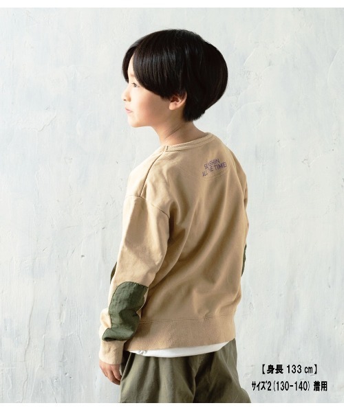 RUGGEDWORKS（ラゲッドワークス）の「POCKET SWEAT（スウェット・キッズ・ベージュ/マスタード・01/02/03/04）」の5枚目の写真