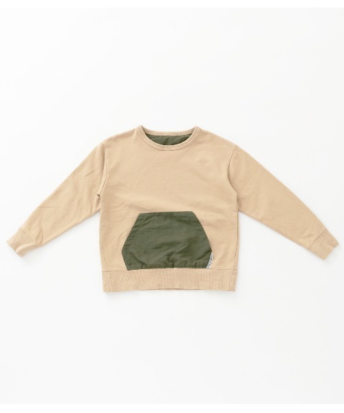 RUGGEDWORKS（ラゲッドワークス）の「POCKET SWEAT（スウェット・キッズ・ベージュ/マスタード・01/02/03/04）」の6枚目の写真