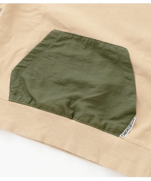 RUGGEDWORKS（ラゲッドワークス）の「POCKET SWEAT（スウェット・キッズ・ベージュ/マスタード・01/02/03/04）」の8枚目の写真