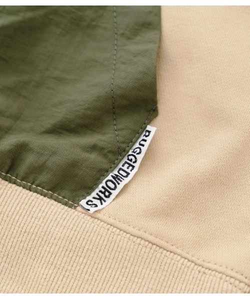 RUGGEDWORKS（ラゲッドワークス）の「POCKET SWEAT（スウェット・キッズ・ベージュ/マスタード・01/02/03/04）」の9枚目の写真