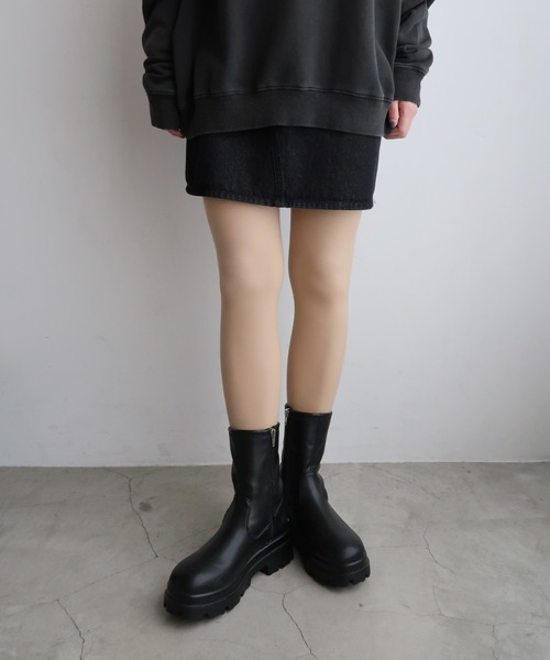 WEGO（ウィゴー）の「WEGO/1,200デニールであたたかい♪破れにくいフェイクタイツ裏起毛（タイツ/ストッキング・レディース・ブラック/ライトベージュ/ベージュ系その他/ベージュ/その他1/その他2・FREE）」の7枚目の写真