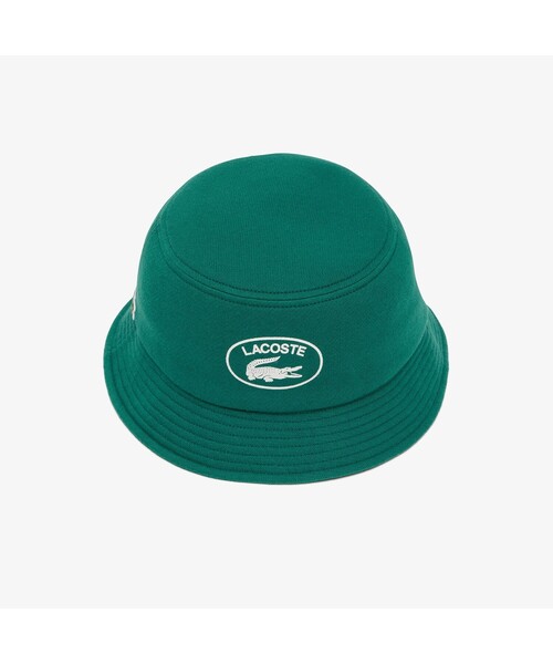 LACOSTE（ラコステ）の「スウェットバケットハット（ハット・メンズ・グリーン/ブラック・FREE）」の7枚目の写真