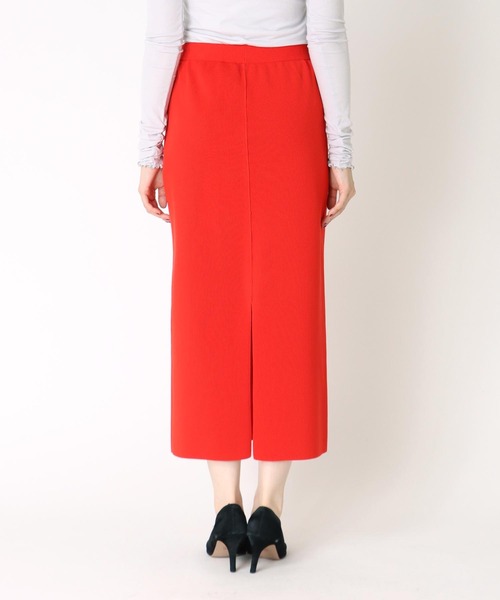 Cepica（セピカ）の「バックスリットリブナロースカート　　　＠（スカート・レディース・ブラック/オレンジ/ブルー/イエロー×グリーン/ターコイズブルー/ライム/ピンク/グリーン・FREE）」の22枚目の写真