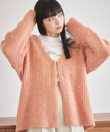 LOWRYS FARM | メランジカーデロングスリーブ　168408(ニット/セーター)