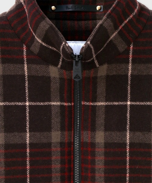 Paul Smith(ポールスミス)の「ダブルフェイス スタンドカラーブルゾン / 223109 795X(ブルゾン・メンズ・ブラウン系・SMALL/MEDIUM/LARGE/X-LARGE)」の5枚目の写真
