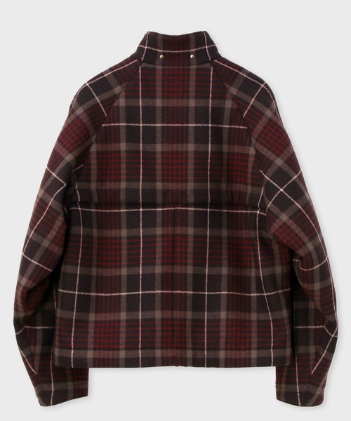 Paul Smith(ポールスミス)の「ダブルフェイス スタンドカラーブルゾン / 223109 795X(ブルゾン・メンズ・ブラウン系・SMALL/MEDIUM/LARGE/X-LARGE)」の2枚目の写真