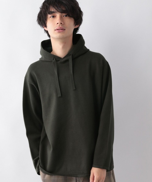 GLOBAL WORK（グローバルワーク）の「ヤミツキニットパーカー/281836（パーカー・メンズ・ライトグレー/パープル系その他5/グリーン/チャコールグレー/スカイブルー・MEDIUM/LARGE/SMALL/X-LARGE）」の2枚目の写真