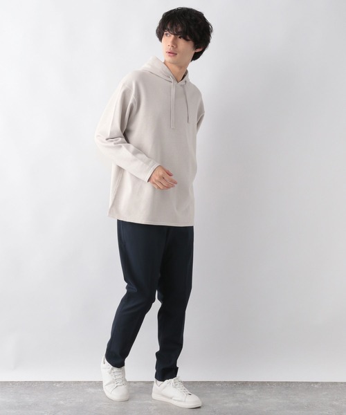 GLOBAL WORK（グローバルワーク）の「ヤミツキニットパーカー/281836（パーカー・メンズ・ライトグレー/パープル系その他5/グリーン/チャコールグレー/スカイブルー・MEDIUM/LARGE/SMALL/X-LARGE）」の18枚目の写真