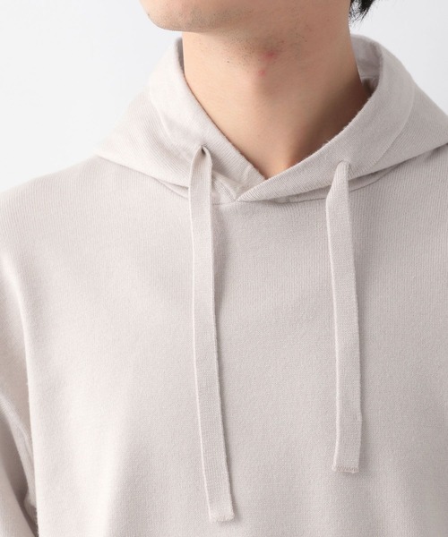 GLOBAL WORK（グローバルワーク）の「ヤミツキニットパーカー/281836（パーカー・メンズ・ライトグレー/パープル系その他5/グリーン/チャコールグレー/スカイブルー・MEDIUM/LARGE/SMALL/X-LARGE）」の9枚目の写真