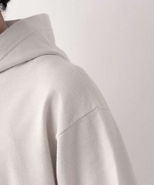 GLOBAL WORK（グローバルワーク）の「ヤミツキニットパーカー/281836（パーカー・メンズ・ライトグレー/パープル系その他5/グリーン/チャコールグレー/スカイブルー・MEDIUM/LARGE/SMALL/X-LARGE）」の10枚目の写真