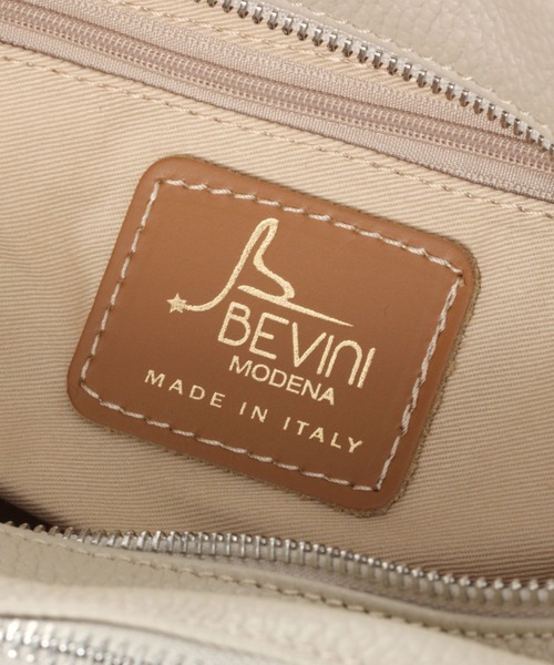 BEVINI(べヴィニ)の「BEVINI / スクエアショルダーBAG(ショルダーバッグ・レディース・サンドグレー/サックスブルー・FREE)」の18枚目の写真