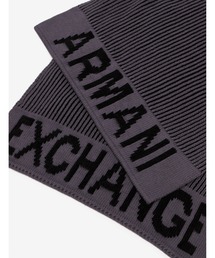 ARMANI EXCHANGE | 【A|X アルマーニ エクスチェンジ】ロゴ　ニットマフラー(マフラー)