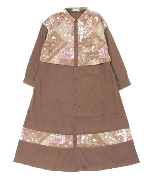 Web Depot限定 Repeating Pattern Pattern リピーティングパターンワンピース 7 を購入できます Avirex Onepiece シャツワンピース リピーティングパターンワンピース シャツワンピース Avirex アヴィレックス のファッション