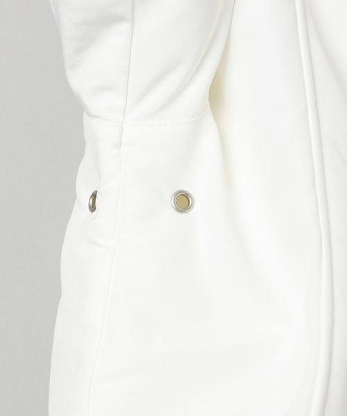 JEANASIS（ジーナシス）の「【YOGA】キノウミドルダウンコート/174596（ダウンジャケット/コート・レディース・ホワイト/ブラック・FREE）」の18枚目の写真