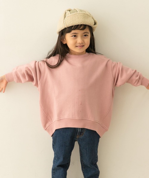 URBAN RESEARCH DOORS(アーバンリサーチドアーズ)の「『親子リンク』『UR TECH』裏毛スウェット(KIDS)(スウェット・キッズ・ピンク/ライトブルー・105/120/135)」の5枚目の写真