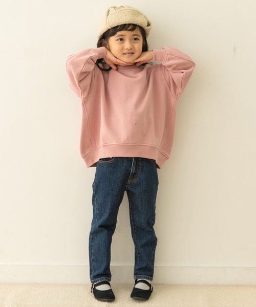 URBAN RESEARCH DOORS(アーバンリサーチドアーズ)の「『親子リンク』『UR TECH』裏毛スウェット(KIDS)(スウェット・キッズ・ピンク/ライトブルー・105/120/135)」の7枚目の写真