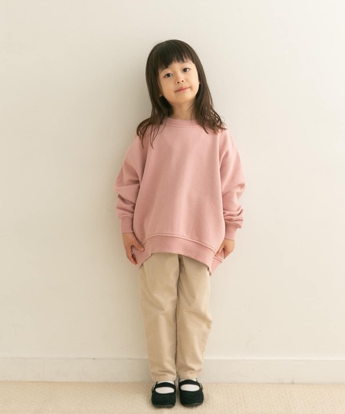 URBAN RESEARCH DOORS(アーバンリサーチドアーズ)の「『親子リンク』『UR TECH』裏毛スウェット(KIDS)(スウェット・キッズ・ピンク/ライトブルー・105/120/135)」の10枚目の写真