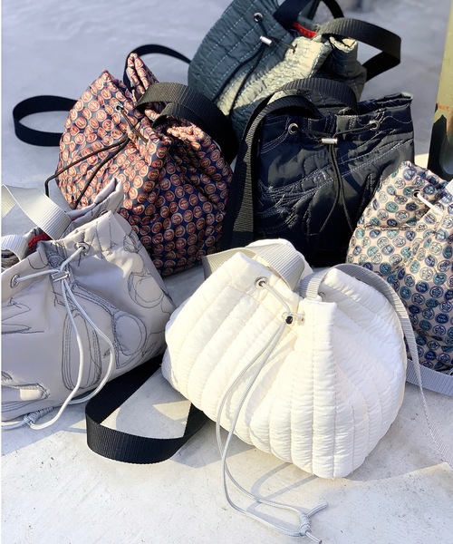 mintdesigns(ミントデザインズ)の「【SPECIAL ITEM】QUILTING BAG / キルティングバッグ(ショルダーバッグ・レディース・グレー系その他/ブラック/オフホワイト/ミント/カーキ/ネイビー・FREE)」の17枚目の写真