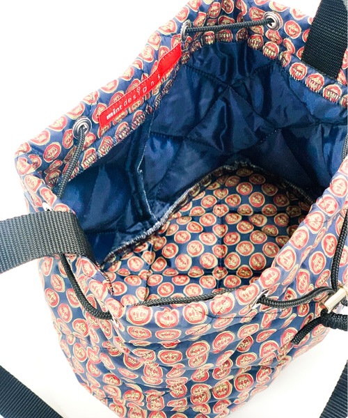 mintdesigns(ミントデザインズ)の「【SPECIAL ITEM】QUILTING BAG / キルティングバッグ(ショルダーバッグ・レディース・グレー系その他/ブラック/オフホワイト/ミント/カーキ/ネイビー・FREE)」の9枚目の写真