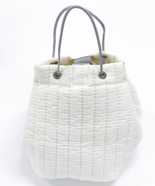 mintdesigns(ミントデザインズ)の「【SPECIAL ITEM】QUILTING BAG / キルティングバッグ(ショルダーバッグ・レディース・グレー系その他/ブラック/オフホワイト/ミント/カーキ/ネイビー・FREE)」の19枚目の写真