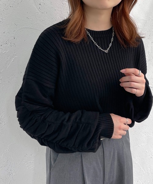 apres jour mignon（アプレジュールミニョン）の「アソートデザイントップス【ZOZOTOWN限定アイテム】（ニット/セーター・レディース・ブラック/アイボリー/その他・フリー/X-LARGE）」の13枚目の写真